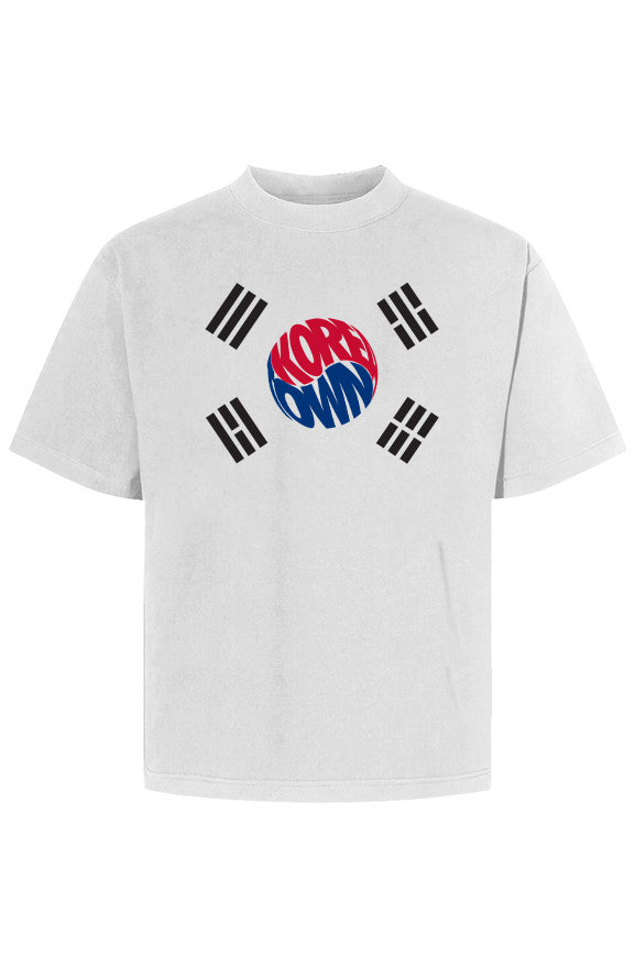 Koreatown Flag Cropped Tee