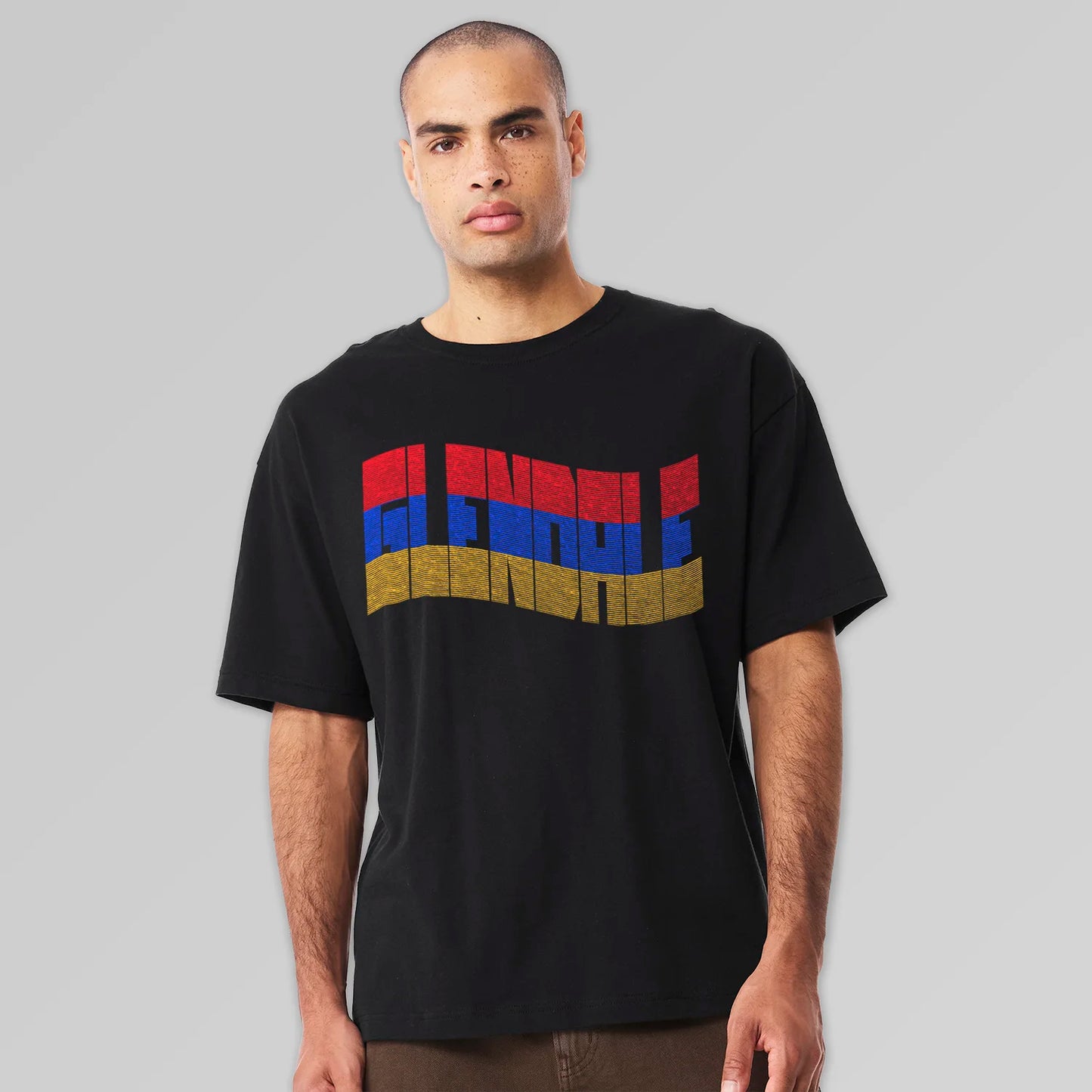 Glendale Armenian Flag Heavyweight Tee