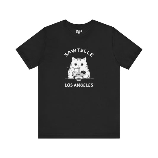 Sawtelle Cat Eating Ramen Shirt