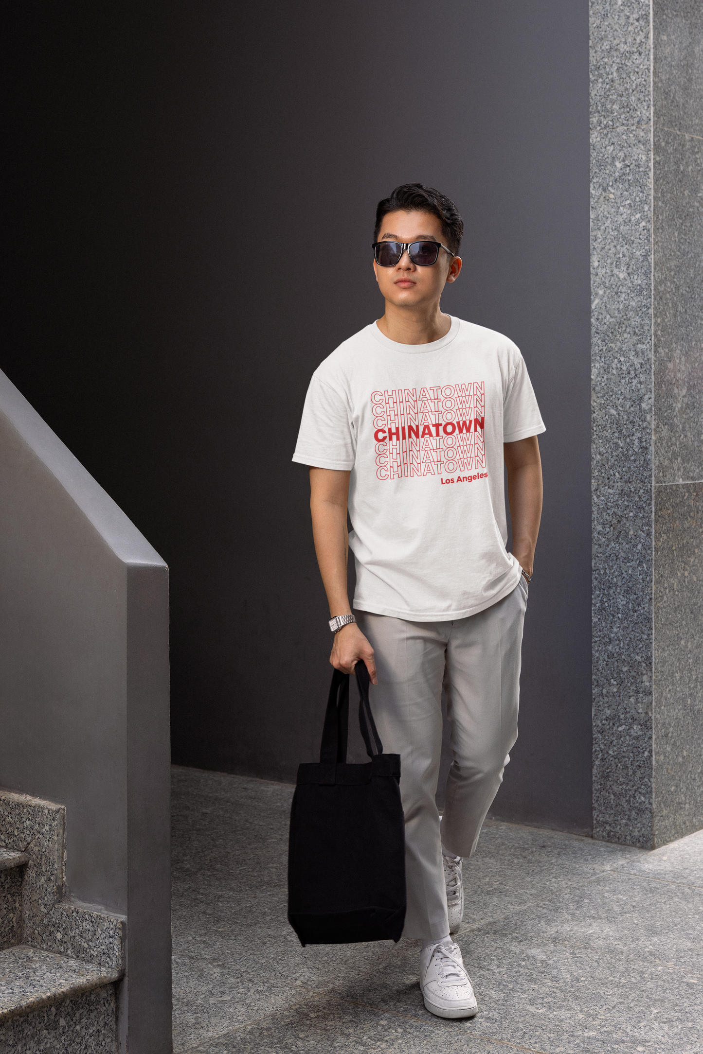 Chinatown Take Out Bag Shirt