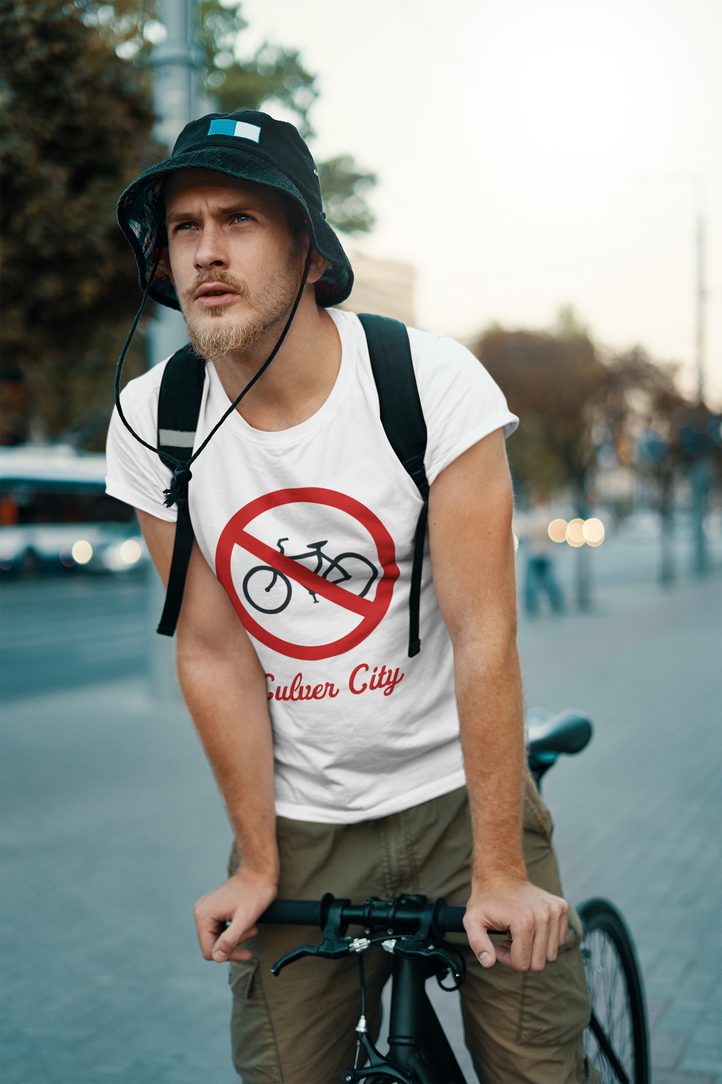 Culver City No Biking Shirt