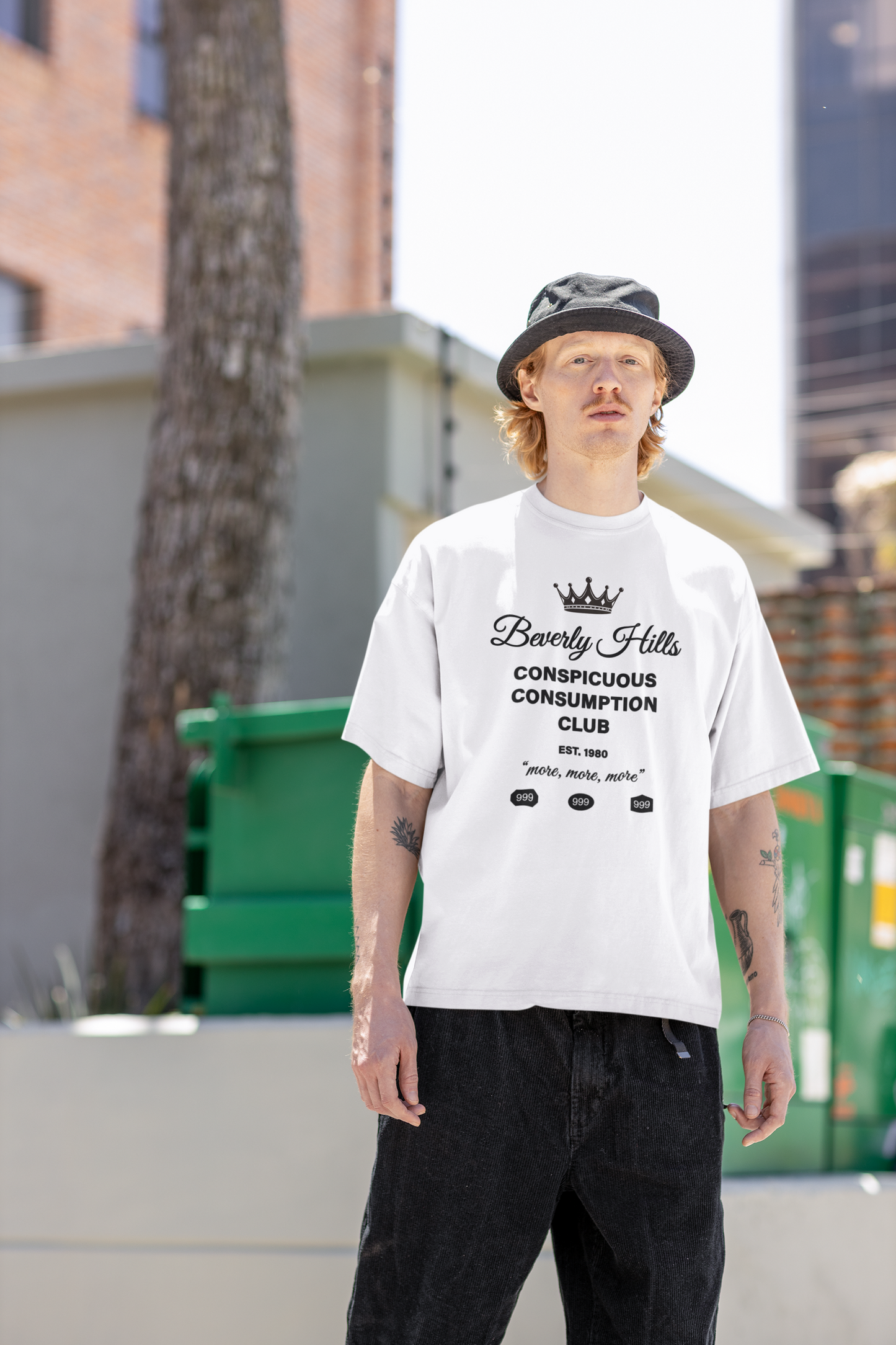 Beverly Hills Conspicuous Consumption Club Oversized Shirt