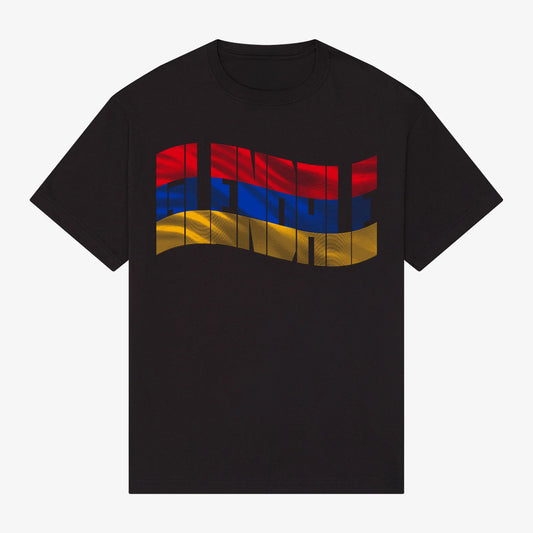 Glendale Armenian Flag Heavyweight Tee