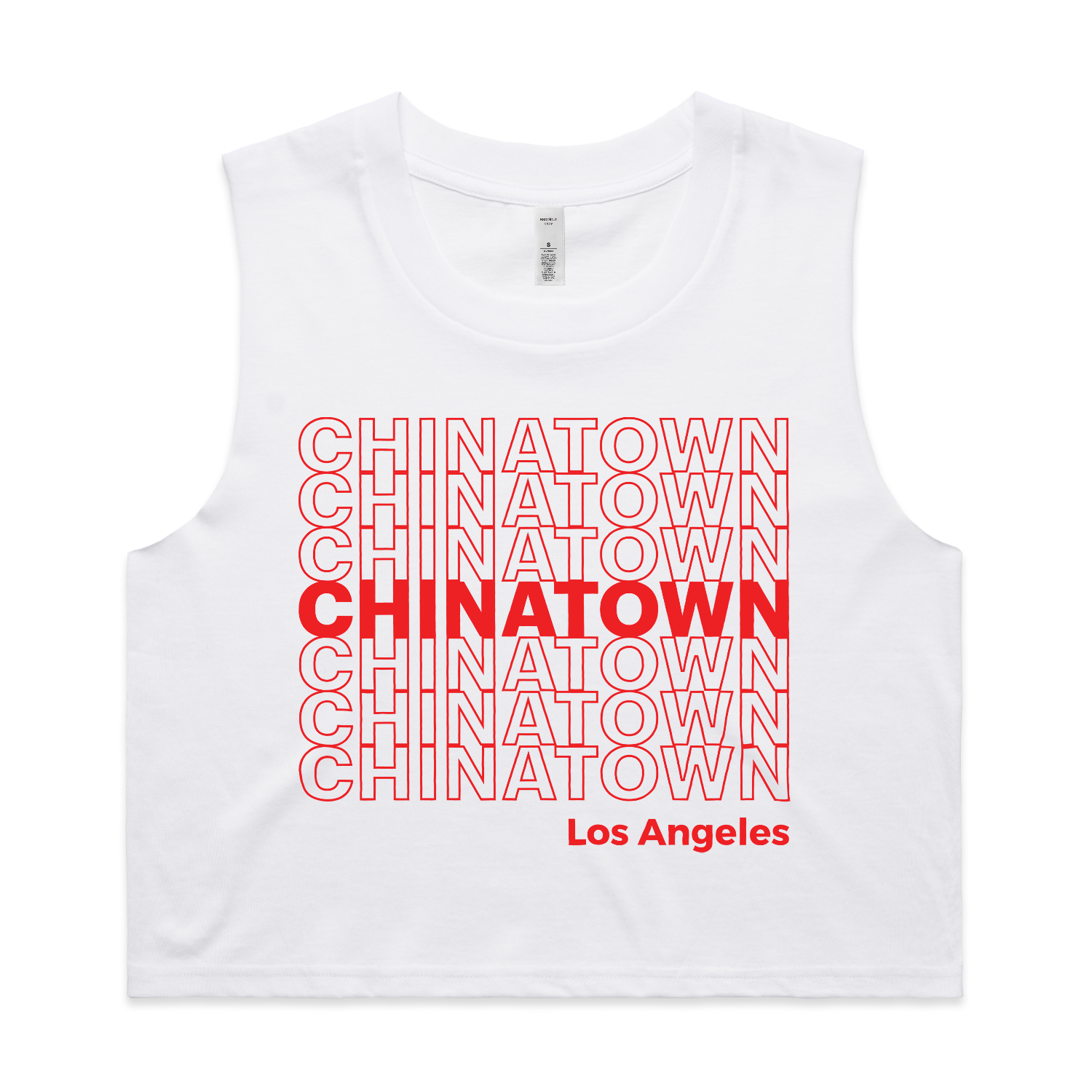 Chinatown Women's Cropped Tank Top