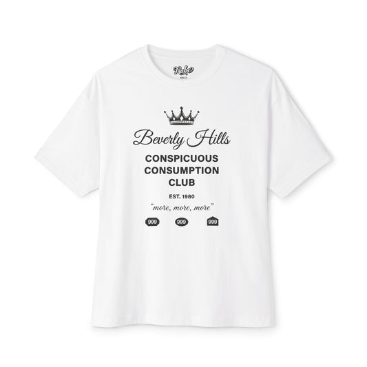 Beverly Hills Conspicuous Consumption Club Oversized Shirt