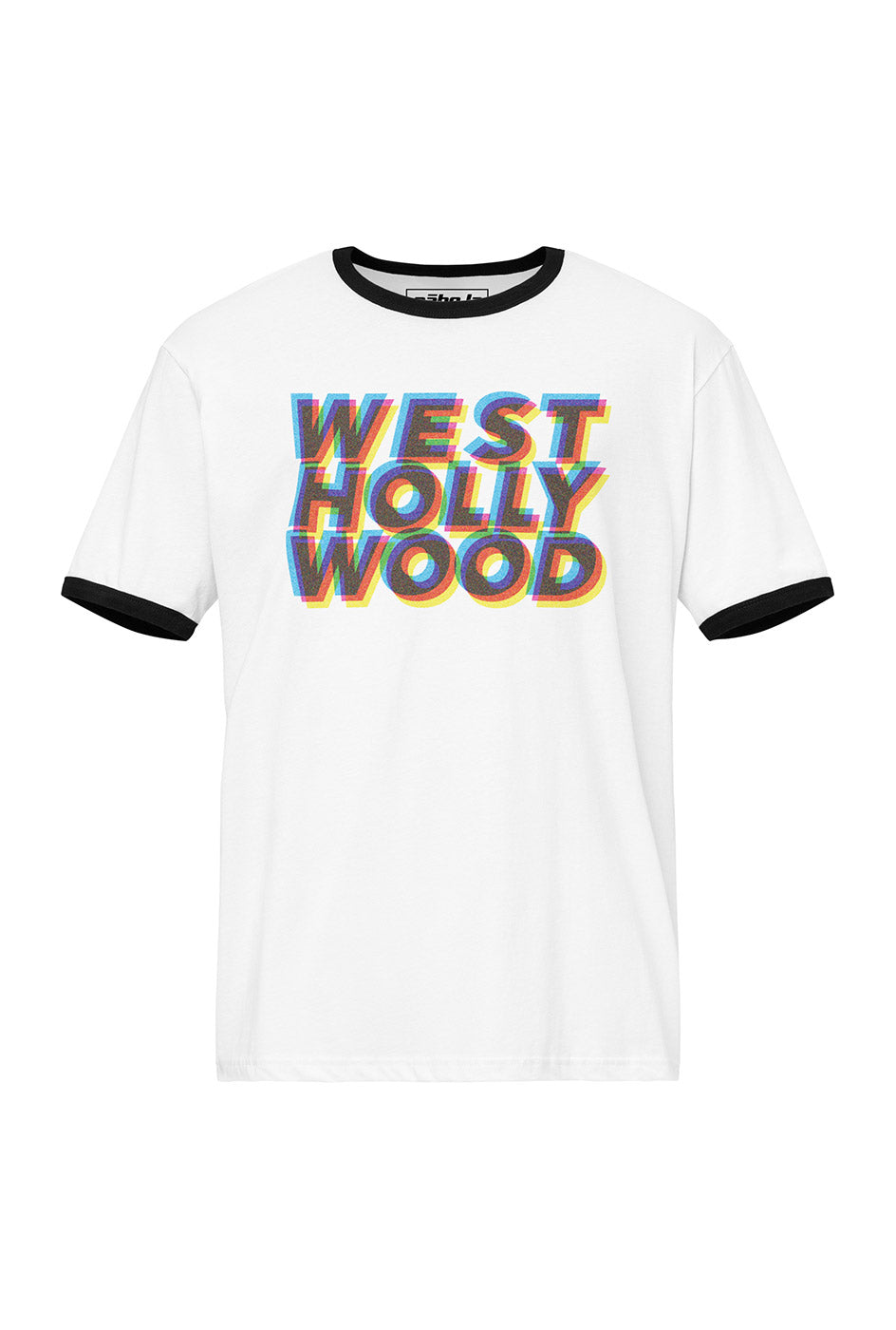 West Hollywood unisex ringer
