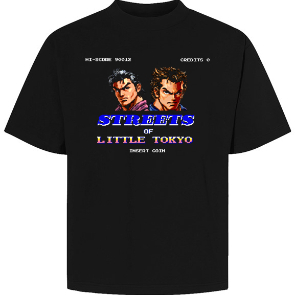 Little Tokyo Cropped Heavyweight Tee