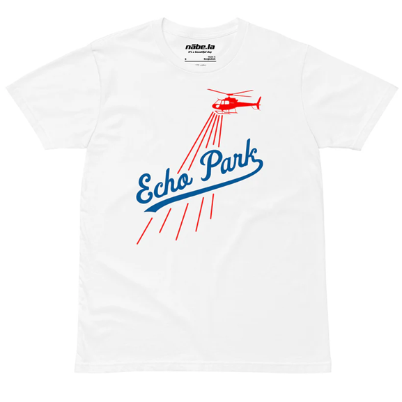 Echo Park Helicopter Tee - White