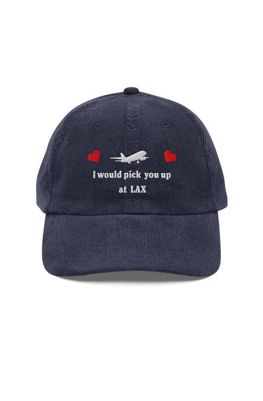 LAX Corduroy Embroidered Hat